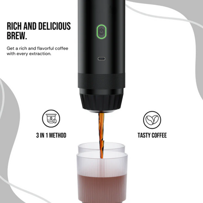 WarmPour™ - Portable Espresso Machine